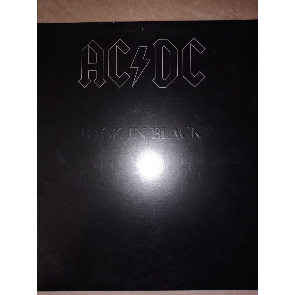 AC DC back in black vinyl